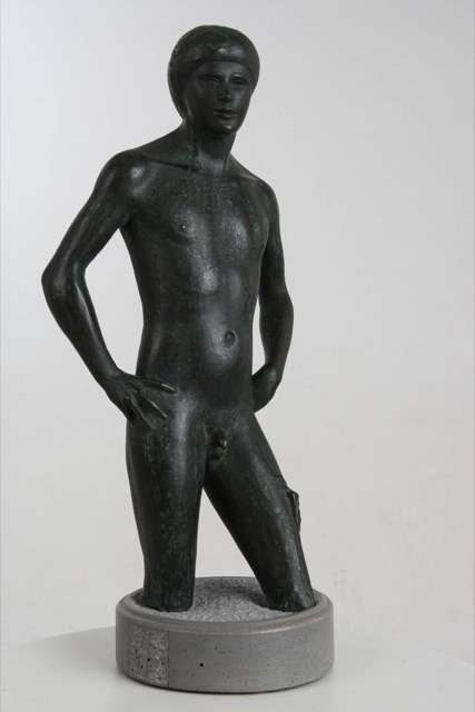 Carmelo_Candiano_Figura__1985_bronzo_altezza 50 cm