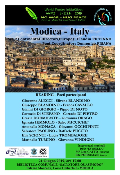 World Festival of Poetry Modica