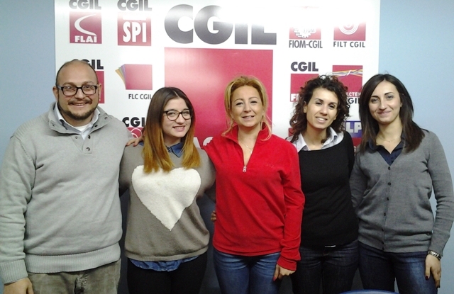 Giovanni Roccaro,Flavia Gurrieri, Giovanna Tarascio, Laura Ribbera e Cristina Farruggio